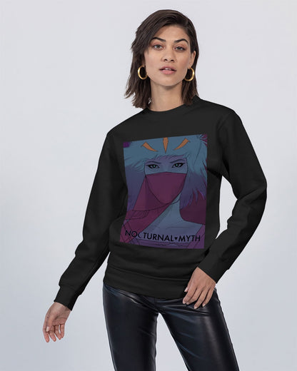 Drift Queen Unisex Dark Gray Crewneck Sweatshirt