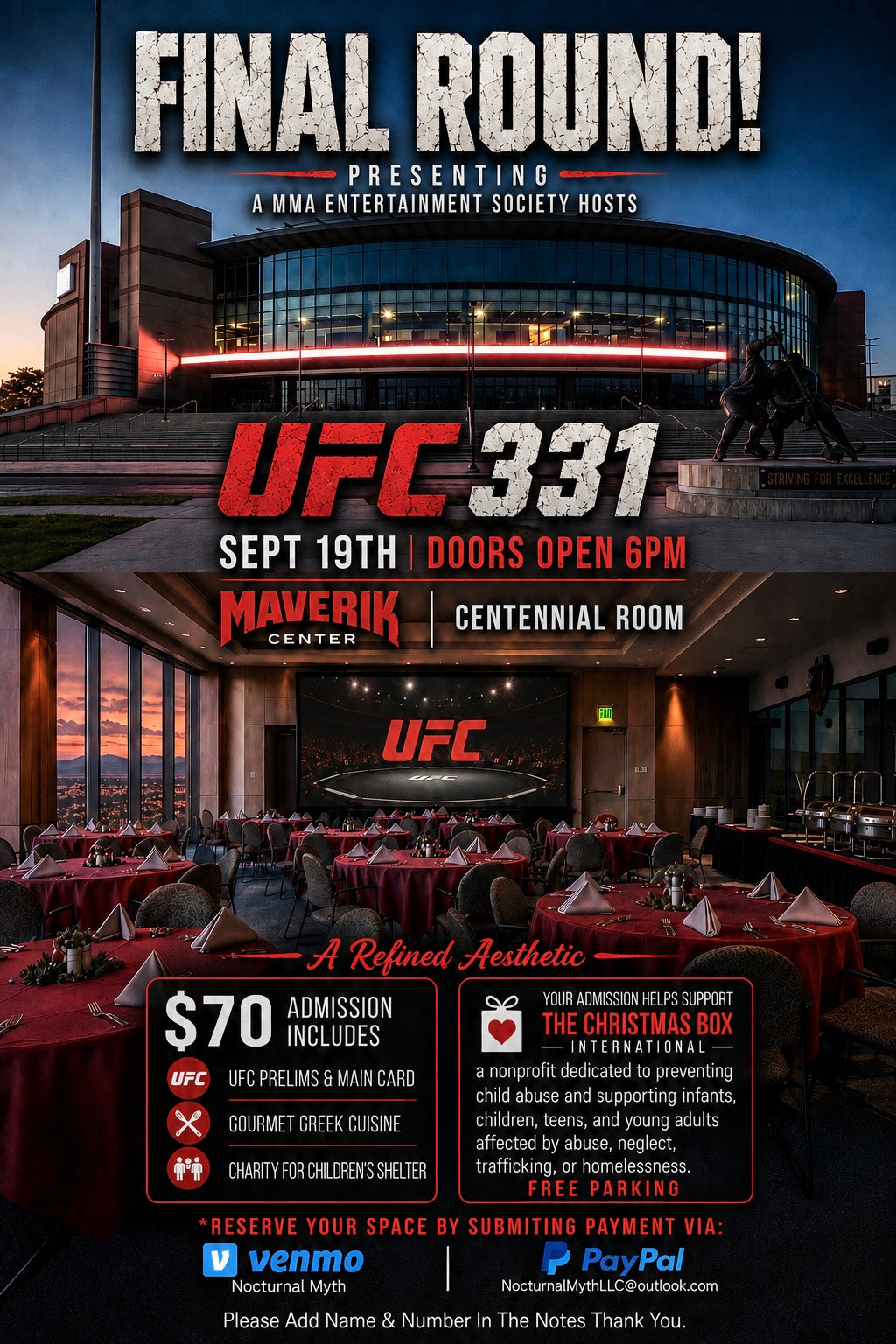 Final Round! UFC 331 SEPT 19