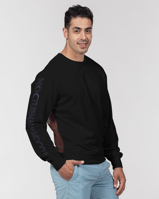 SolarAsh Men's Classic French Terry Crewneck Pullover