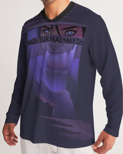 Nocturnal Myth Men's Long Sleeve Sports Jersey