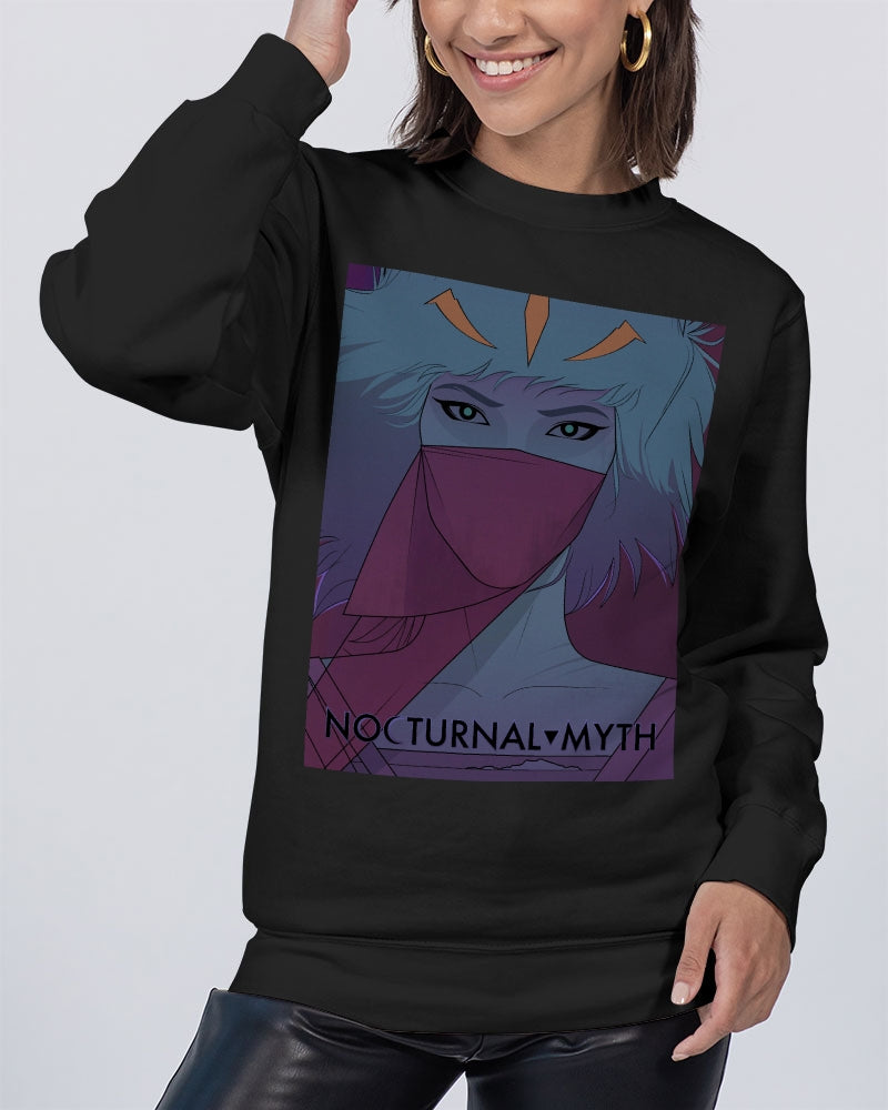 Drift Queen Unisex Dark Gray Crewneck Sweatshirt