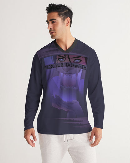 Nocturnal Myth Men's Long Sleeve Sports Jersey